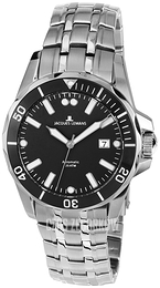 Jacques Lemans Liverpool Czarny/Stal Ø42 mm 1-1910A