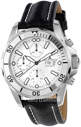 Jacques Lemans Liverpool Biały/Skóra Ø44 mm 1-1926B