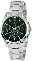 Jacques Lemans Derby Zielony/Stal Ø43 mm 1-1945F