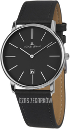 Jacques Lemans Serie 200 Czarny/Skóra Ø40 mm 1-2003A