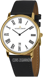 Jacques Lemans Serie 200 Biały/Skóra Ø40 mm 1-2003G