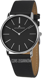 Jacques Lemans Serie 200 Czarny/Skóra Ø33 mm 1-2004A