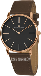 Jacques Lemans Serie 200 Czarny/Skóra Ø33 mm 1-2004E
