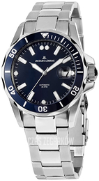 Jacques Lemans Liverpool Niebieski/Stal Ø42 mm 1-2014B