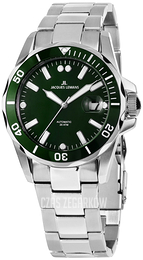 Jacques Lemans Liverpool Zielony/Stal Ø42 mm 1-2014C
