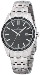 Jacques Lemans Liverpool Czarny/Stal Ø44 mm 1-2022.1G