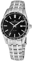 Jacques Lemans Liverpool Czarny/Stal Ø44 mm 1-2022G