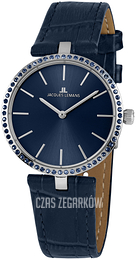 Jacques Lemans Milano Niebieski/Skóra Ø34 mm 1-2024I