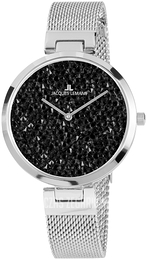 Jacques Lemans Milano Czarny/Stal Ø36 mm 1-2035G