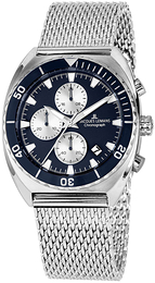 Jacques Lemans Serie 200 Niebieski/Stal Ø40 mm 1-2041G
