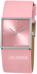 Jacques Lemans Design Różowy/Skóra 1-2057K
