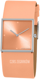 Jacques Lemans Design Pomarańczowy/Skóra 1-2057L