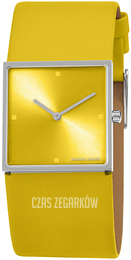 Jacques Lemans Design Żółty/Skóra 1-2057N