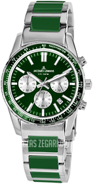 Jacques Lemans Liverpool Zielony/Czeramiczna Ø39 mm 1-2059J