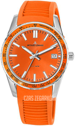 Jacques Lemans Liverpool Pomarańczowy/Guma Ø39 mm 1-2060F