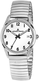 Jacques Lemans Liverpool Biały/Stal Ø28 mm 1-2069F