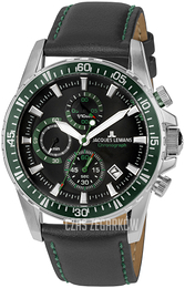 Jacques Lemans Liverpool Czarny/Skóra Ø42 mm 1-2088C