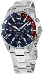 Jacques Lemans Liverpool Niebieski/Stal Ø44 mm 1-2091G