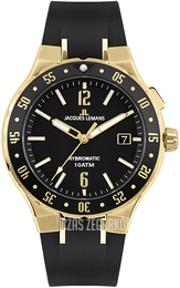 Jacques Lemans Hybromatic Czarny/Guma Ø42 mm 1-2109E