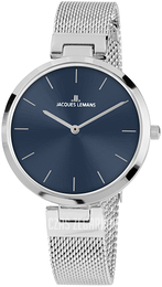 Jacques Lemans Milano Niebieski/Stal Ø34 mm 1-2110C