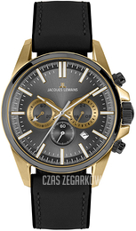 Jacques Lemans Liverpool Szary/Guma Ø44 mm 1-2119D