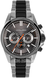 Jacques Lemans Liverpool Szary/Stal Ø44 mm 1-2119E