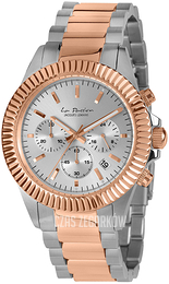 Jacques Lemans La Passion Srebrny/Stal w kolorze różowego złota Ø42 mm 1-LP-111H