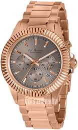 Jacques Lemans La Passion Szary/Stal w kolorze różowego złota Ø42 mm 1-LP-111K