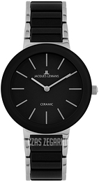Jacques Lemans Classic Czarny/Stal Ø34 mm 42-7A