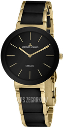 Jacques Lemans Monaco Czarny/Czeramiczna Ø34 mm 42-7E