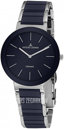 Jacques Lemans Monaco Niebieski/Czeramiczna Ø40 mm 42-8H