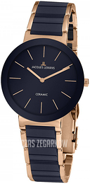 Jacques Lemans Monaco Niebieski/Czeramiczna Ø40 mm 42-8J