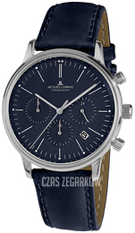 Jacques Lemans Retro Classic Niebieski/Skóra Ø40 mm N-209ZC