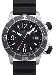 Jaeger LeCoultre Master Compressor Diving Alarm Navy SEALs Czarny/Guma Ø44 mm 183T670
