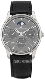 Jaeger LeCoultre Master Ultra Thin Szary/Skóra Ø39 mm 130354J