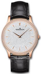 Jaeger LeCoultre Master Ultra Thin Srebrny/Skóra Ø34 mm 1452507