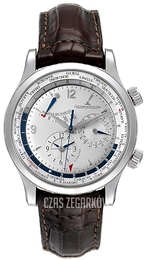 Jaeger LeCoultre Master Geographic Srebrny/Skóra Ø0 mm 1528420