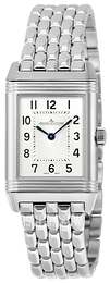 Jaeger LeCoultre Reverso Classic Small Duetto Stainless Steel Srebrny/Stal 2668130
