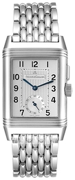 Jaeger LeCoultre Reverso Complictaion Duo Srebrny/Stal 42x26 mm 2718110