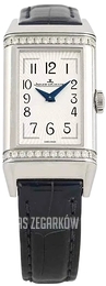 Jaeger LeCoultre Reverso Srebrny/Skóra 3348420