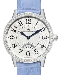 Jaeger LeCoultre Rendez-Vous Date Srebrny/Skóra Ø34 mm 3478421