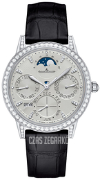 Jaeger LeCoultre Rendez-Vous Srebrny/Skóra Ø37.5 mm 3493420