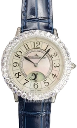 Jaeger LeCoultre Rendez-Vous Srebrny/Skóra Ø36 mm 3523570