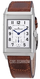 Jaeger LeCoultre Reverso Classic Srebrny/Skóra 45.6x27.4 mm 3858522