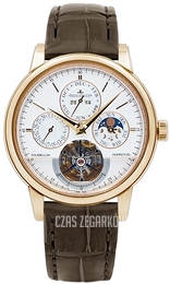 Jaeger LeCoultre Master Grande Tradition Srebrny/Skóra Ø42 mm 5042420