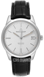 Jaeger LeCoultre Geophysic® True Second Stainless Steel Srebrny/Skóra Ø39.6 mm 8018420