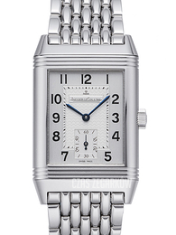 Jaeger LeCoultre Reverso Classique Grande Taille Srebrny/Stal 42x26 mm 2708110