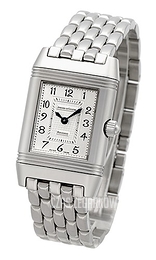 Jaeger LeCoultre Reverso Joaillerie Duetto Biały/Stal 33.2x20.7 mm 2668110