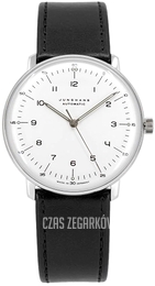 Junghans Max Bill Biały/Skóra Ø38 mm 27/3500.02
