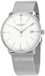 Junghans Max Bill Biały/Stal Ø38 mm 27/4002.46